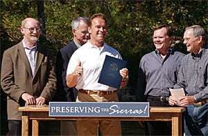 Championed the Sierra Nevada Conservancy